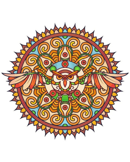 Malen nach Zahlen - Malen nach Zahlen - Mandala - Eule