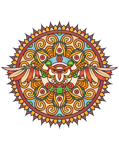 Malen nach Zahlen - Malen nach Zahlen - Mandala - Eule