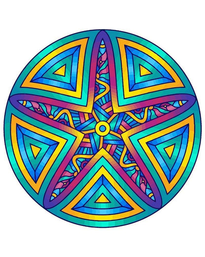 Malen nach Zahlen - Malen nach Zahlen - Mandala - Seestern