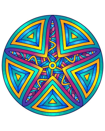 Malen nach Zahlen - Malen nach Zahlen - Mandala - Seestern