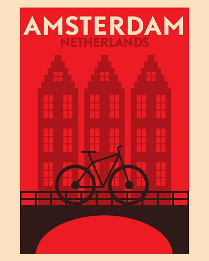 Malen nach Zahlen - Malen nach Zahlen - Retro - Amsterdam