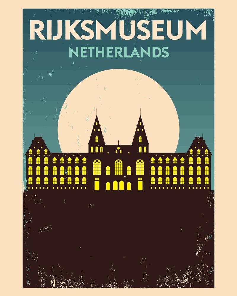 Malen nach Zahlen   Malen nach Zahlen   Retro   Rijksemuseum