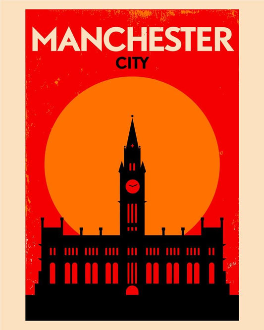 Malen nach Zahlen - Malen nach Zahlen - Retro - Manchester City