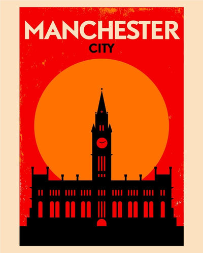 Malen nach Zahlen - Malen nach Zahlen - Retro - Manchester City
