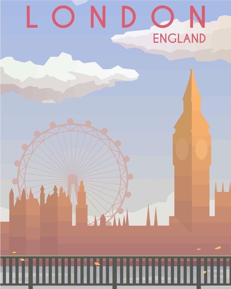 Malen nach Zahlen - Malen nach Zahlen - Travel - London