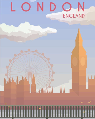 Malen nach Zahlen - Malen nach Zahlen - Travel - London