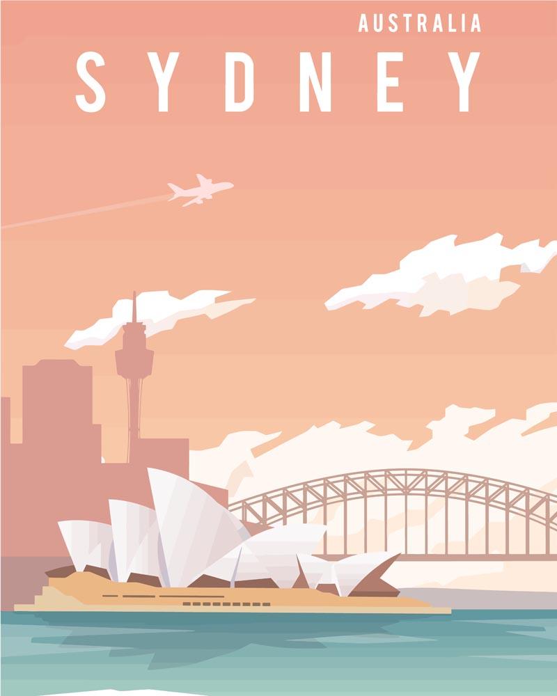 Malen nach Zahlen   Malen nach Zahlen   Travel   Sydney