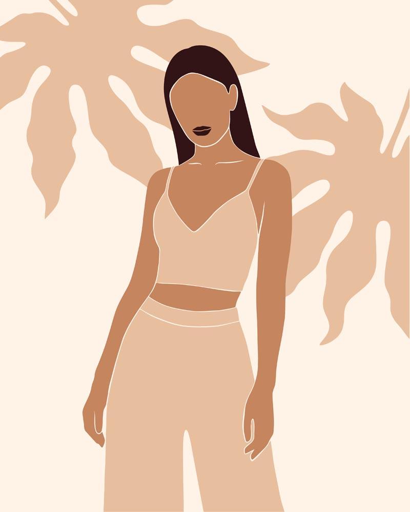 Malen nach Zahlen   Malen nach Zahlen   Boho Set 12