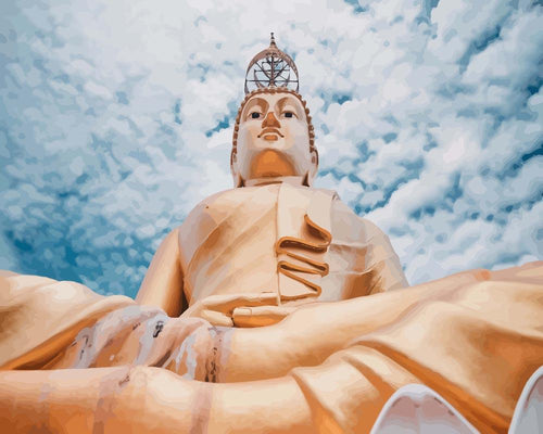 Malen nach Zahlen - Malen nach Zahlen - Goldener Buddha