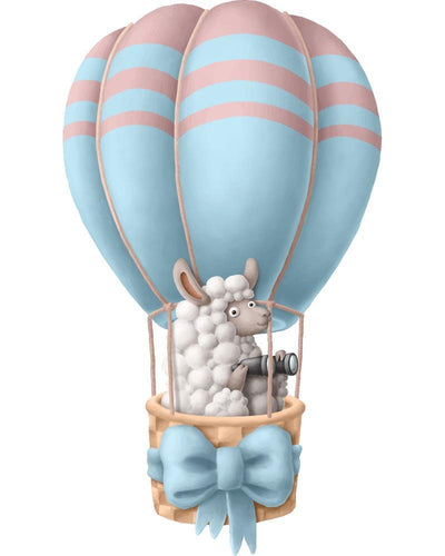 Malen nach Zahlen - Malen nach Zahlen - Heißluftballon - Schaf