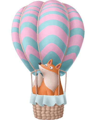 Malen nach Zahlen - Malen nach Zahlen - Heißluftballon - - Fuchs