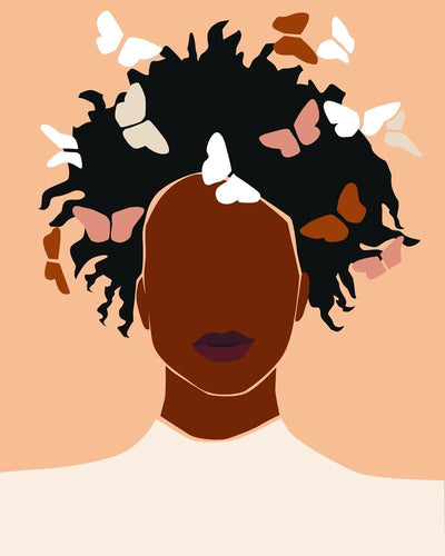 Malen nach Zahlen - Malen nach Zahlen - Lady Boss Portrait - 18