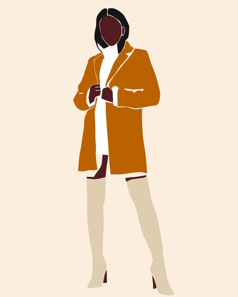 Malen nach Zahlen   Malen nach Zahlen   Lady Boss Portrait   20