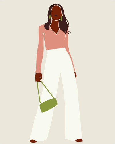 Malen nach Zahlen - Malen nach Zahlen - Lady Boss Portrait - 23