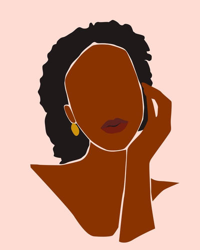 Malen nach Zahlen - Malen nach Zahlen - Lady Boss Portrait - 7