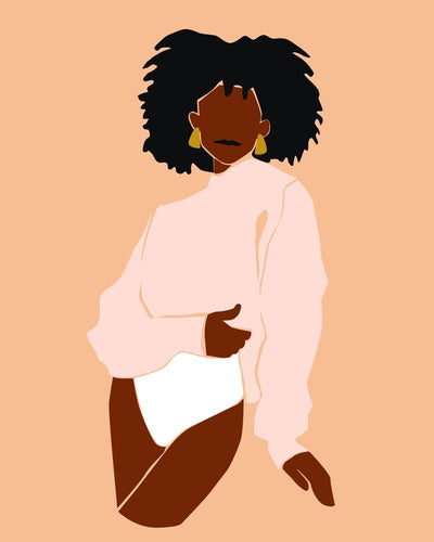 Malen nach Zahlen - Malen nach Zahlen - Lady Boss Portrait - 9