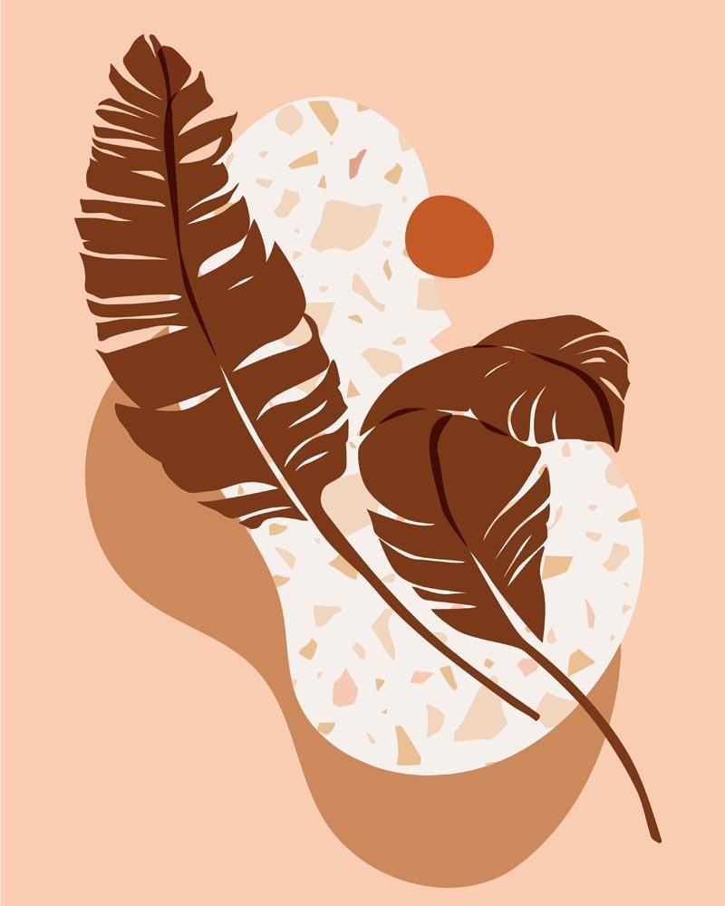 Malen nach Zahlen   Malen nach Zahlen   Abstrakte Illustration 14