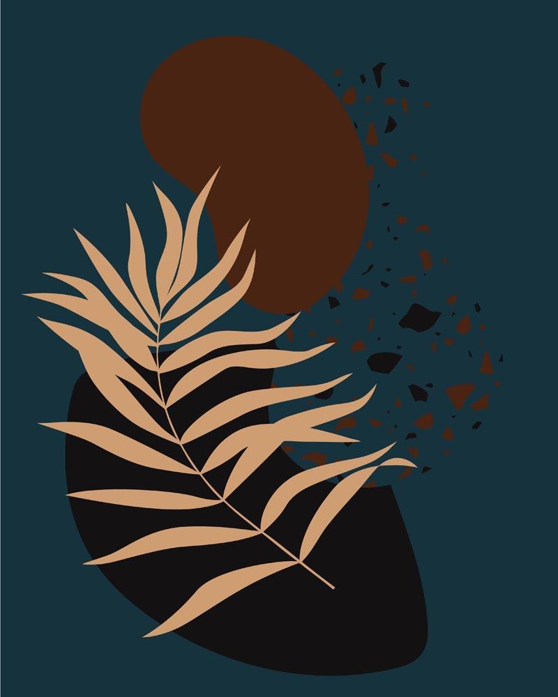 Malen nach Zahlen   Malen nach Zahlen   Abstrakte Illustration 17