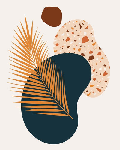 Malen nach Zahlen - Malen nach Zahlen - Abstrakte Illustration 24