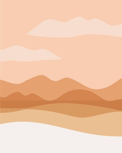 Malen nach Zahlen - Malen nach Zahlen - Landschaft Illustration 22