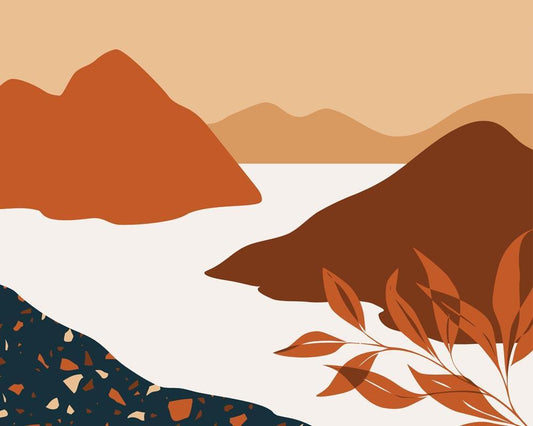 Malen nach Zahlen - Malen nach Zahlen - Landschaft Illustration 29