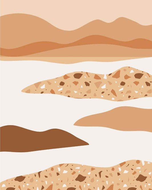 Malen nach Zahlen - Malen nach Zahlen - Landschaft Illustration 7
