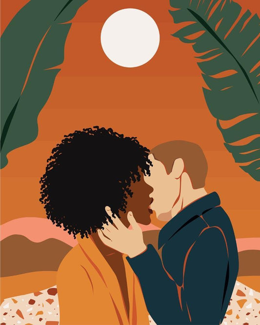 Malen nach Zahlen - Malen nach Zahlen - People Illustration 1