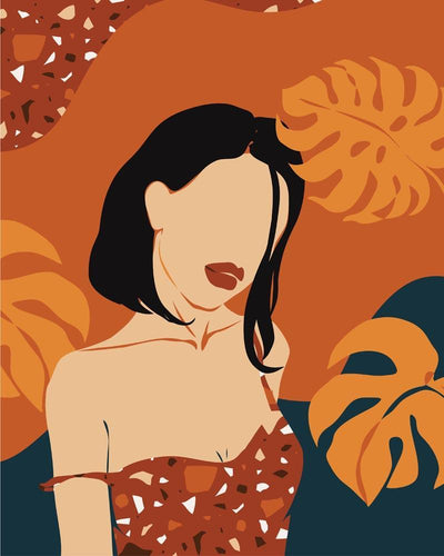 Malen nach Zahlen - Malen nach Zahlen - People Illustration 11