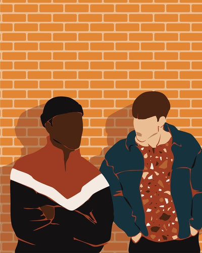 Malen nach Zahlen - Malen nach Zahlen - People Illustration 15