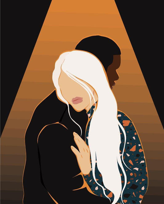 Malen nach Zahlen - Malen nach Zahlen - People Illustration 22
