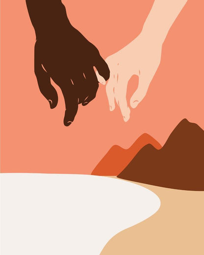 Malen nach Zahlen - Malen nach Zahlen - People Illustration 3