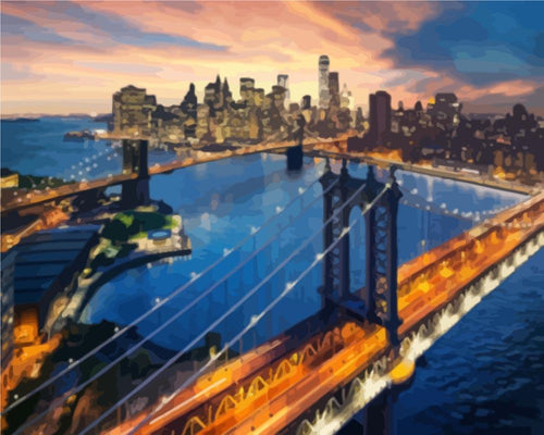 Malen nach Zahlen - Malen nach Zahlen - New York City