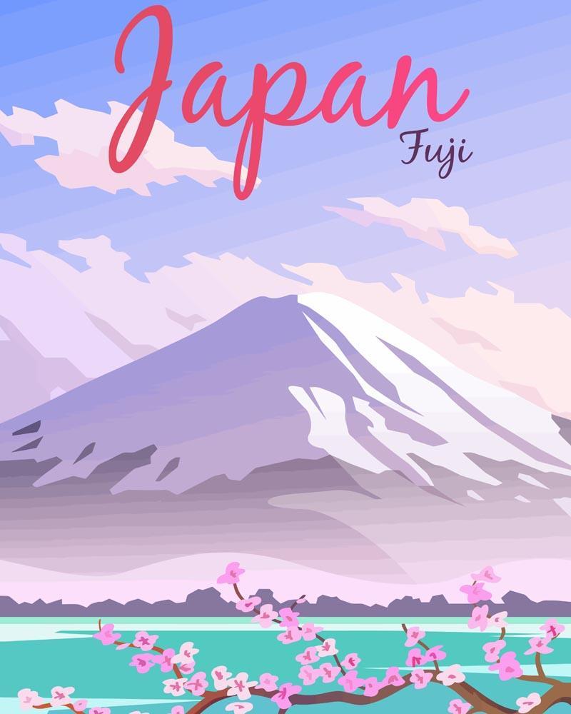 Malen nach Zahlen   Malen nach Zahlen   Travel   Japan