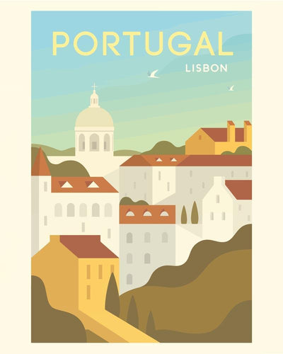 Malen nach Zahlen - Malen nach Zahlen - Travel - Portugal