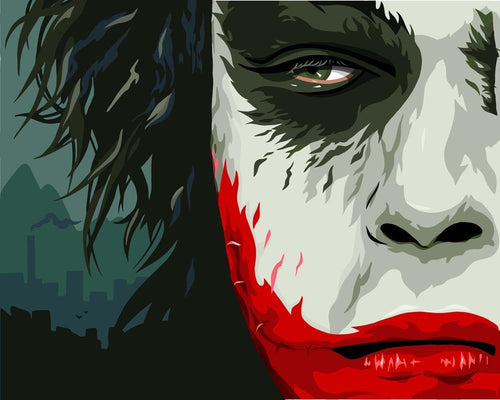 Malen nach Zahlen - Malen nach Zahlen - Böser Clown