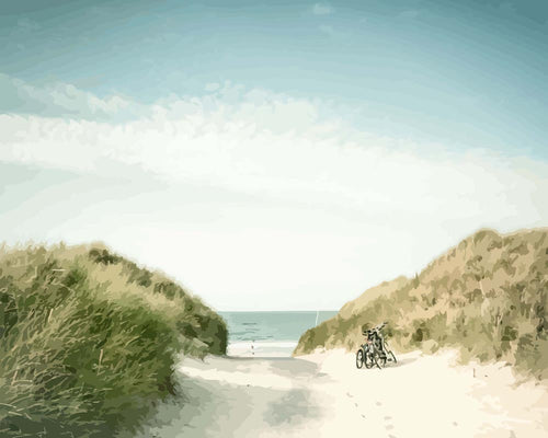 Malen nach Zahlen - Malen nach Zahlen - Offshore an der Nordsee