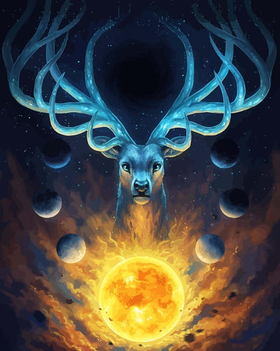 Malen nach Zahlen - Malen nach Zahlen - Himmlisch - by jojoesart