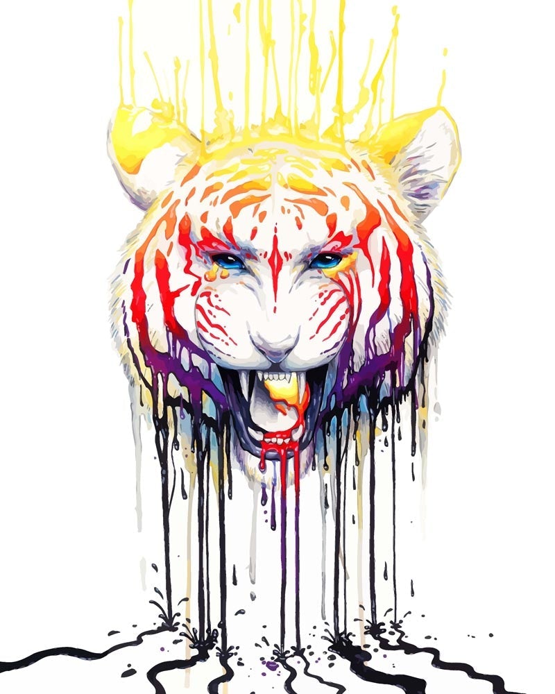 Malen nach Zahlen   Malen nach Zahlen   Verblassen   by jojoesart