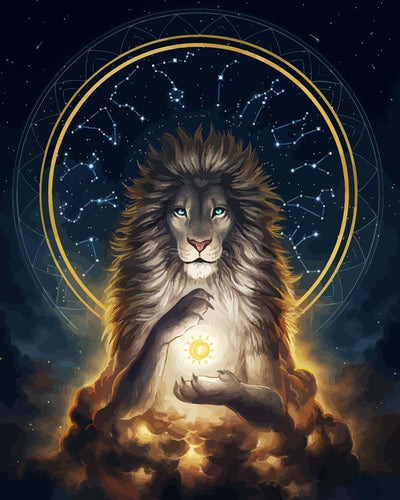 Malen nach Zahlen - Malen nach Zahlen - Seelenwächter - by jojoesart