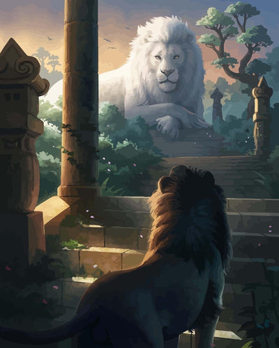 Malen nach Zahlen - Malen nach Zahlen - Der Verlorene - by jojoesart