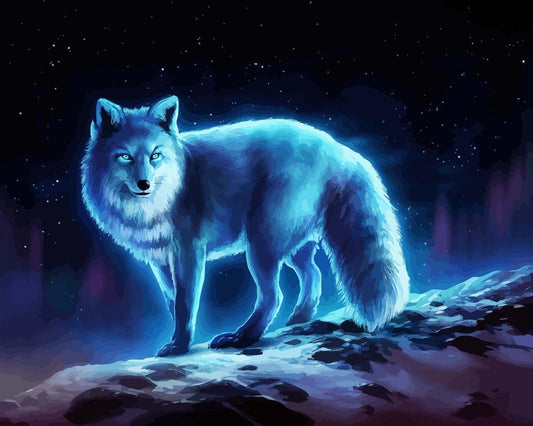 Malen nach Zahlen - Malen nach Zahlen - Wanderer - by jojoesart