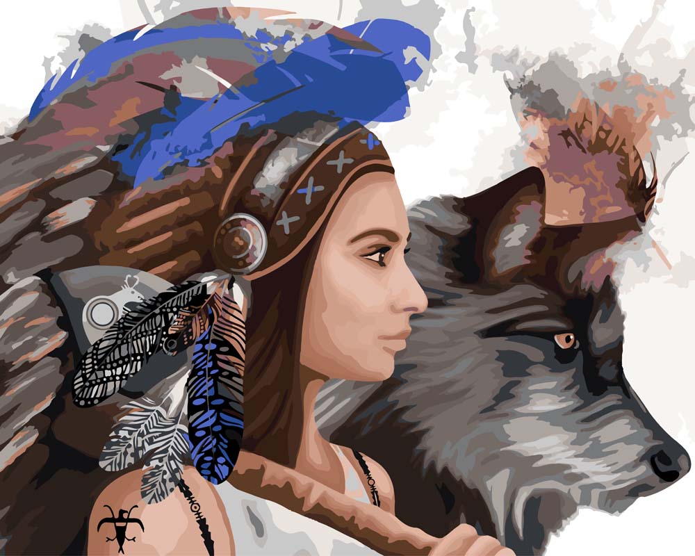 Malen nach Zahlen   Malen nach Zahlen   Starkes Team