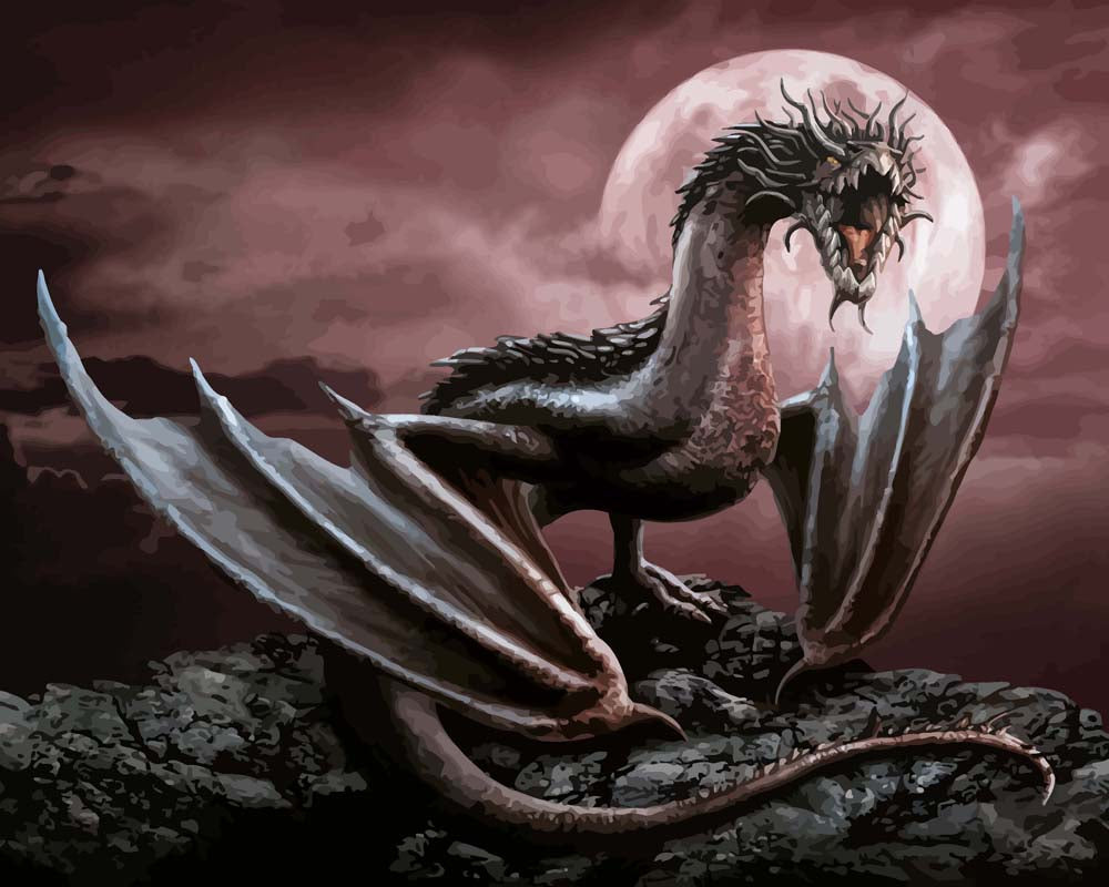 Malen nach Zahlen   Malen nach Zahlen   Darius   by Sarah Richter