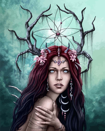 Malen nach Zahlen - Malen nach Zahlen - Dreamcatcher - by Sarah Richter