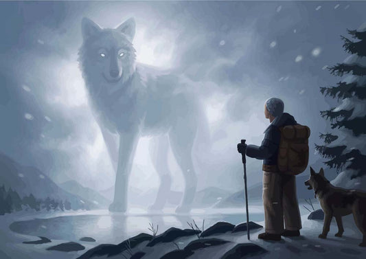 Malen nach Zahlen - Malen nach Zahlen - The Visit - by jojoesart