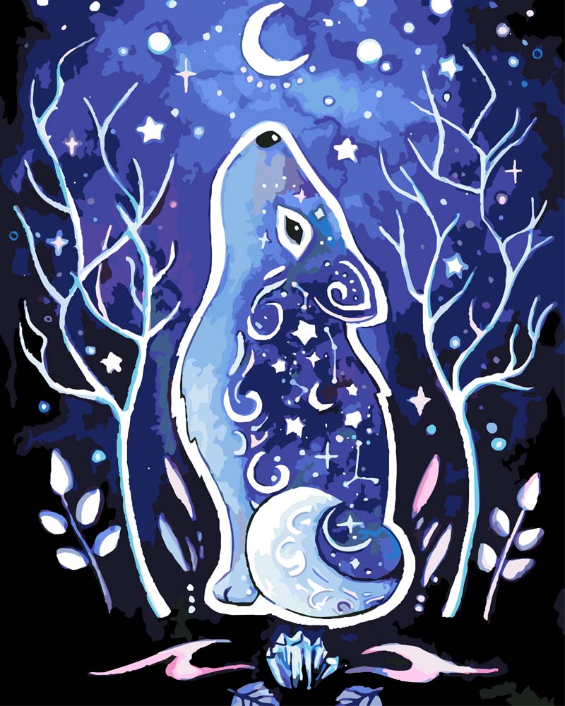 Malen nach Zahlen   Malen nach Zahlen   Runes and stars   by Tiny Tami