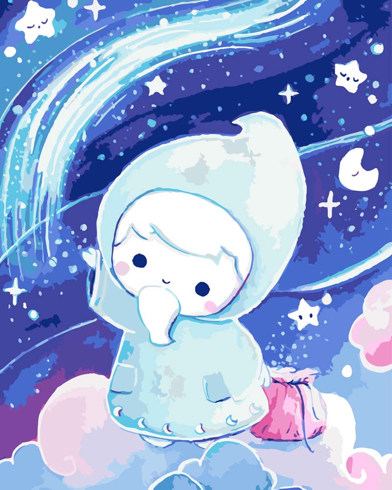 Malen nach Zahlen   Malen nach Zahlen   Sandmann   by Tiny Tami