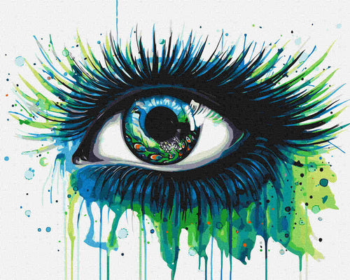 Malen nach Zahlen - Malen nach Zahlen - the peacock - by Pixie Cold