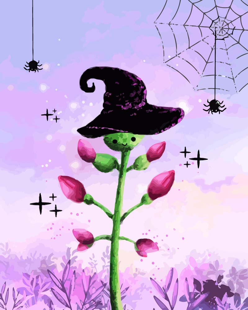 Malen nach Zahlen   Malen nach Zahlen   Hexenkraut   by Tiny Tami