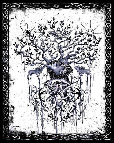 Malen nach Zahlen - Malen nach Zahlen - Yggdrasil - by Tiny Tami